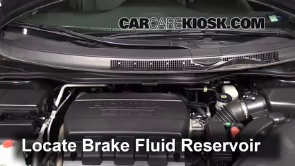 2011 Honda Odyssey EX-L 3.5L V6 Brake Fluid Add Fluid